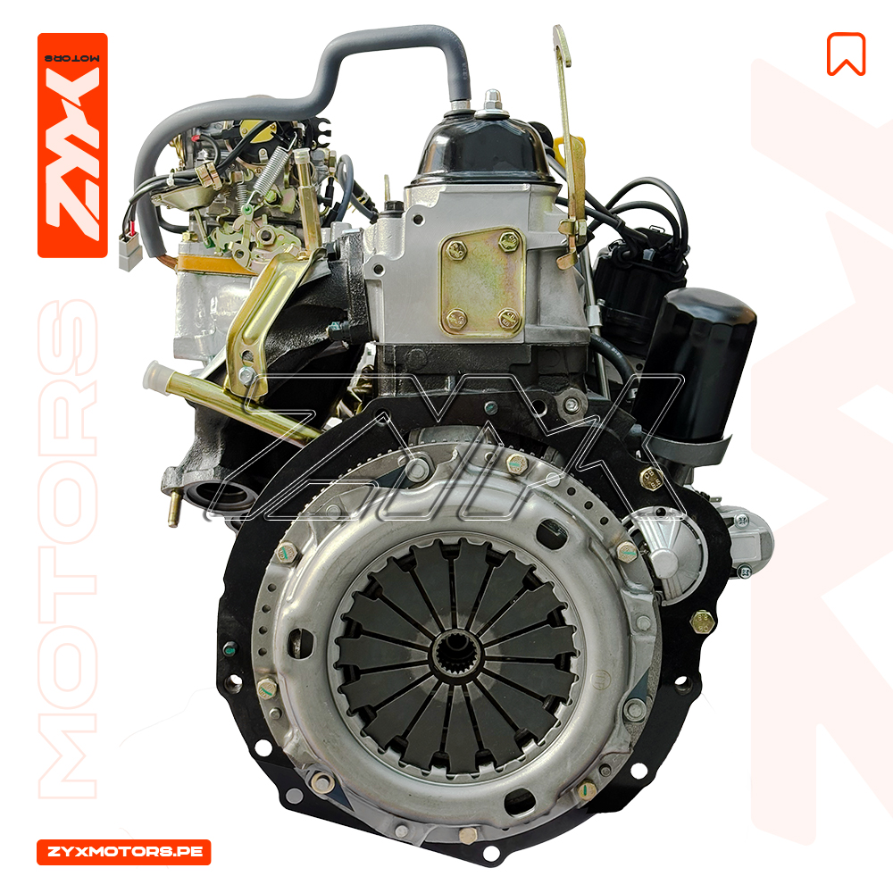 MOTOR COMPLETO TOYOTA 4Y CARBURADO 2.2CC - Imagen 2