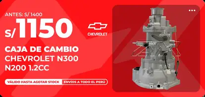 Descuento en Caja de cambio chevrolet n300 n200