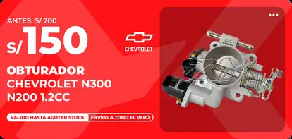 Descuento en Obturador chevrolet n300 n200